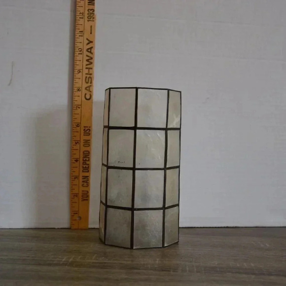 Vtg  Capiz Shell Shade - Picture 4 of 8